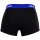 HUGO mens boxer shorts, 3-pack - TrunkTriplet, cotton stretch, logo Black/red/blue/grey M (Medium)