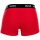 HUGO mens boxer shorts, 3-pack - TrunkTriplet, cotton stretch, logo Black/red/olive M (Medium)