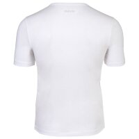 HUGO Herren T-Shirt, 3er Pack - Rundhals, Kurzarm, Logo, Baumwolle, uni Schwarz/Blau/Weiß M