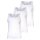HUGO Herren Unterhemden, 3er Pack - Tank Top Tripplet Pack, Doppelripp, Baumwolle