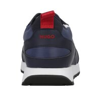 HUGO Herren Sneaker - Icelin Runn pumf, Turnschuhe, Schnürung, Materialmix Blau (Open Blue 462) EU 42