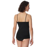 SCHIESSER Women Spaghetti Top, 4-Pack - Single Jersey, Series 95/5, uni Black S (Small)