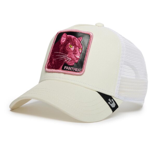 GOORIN BROS. Unisex Trucker Cap - Kappe, Front Patch, One Size The Pink Panther white