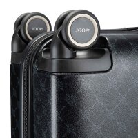 JOOP! Unisex suitcase - Cortina Volare 1.0 C55 trolley case svz 4w, size S, 55.40x38.80x22.50cm (HxWxD) Black