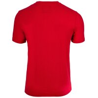 Superdry Herren T-Shirt - VI Classic Tee, Logo, Rundhals, einfarbig Rot M