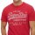 Superdry Herren T-Shirt - VI Classic Tee, Logo, Rundhals, einfarbig Rot M