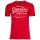 Superdry Men T-Shirt - VI Classic Tee, Logo, Round Neck, Single Colour Red M (Medium)