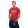 Superdry Men T-Shirt - VI Classic Tee, Logo, Round Neck, Single Colour Red M (Medium)