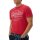Superdry Men T-Shirt - VI Classic Tee, Logo, Round Neck, Single Colour Red M (Medium)