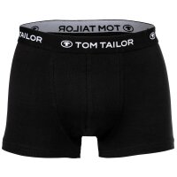 TOM TAILOR Herren Boxershorts, 5er Pack - Hip Pants, Trunks, X-lastic, Cotton Stretch Mehrfarbig M