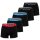 TOM TAILOR Herren Boxershorts, 5er Pack - Hip Pants, Trunks, X-lastic, Cotton Stretch Mehrfarbig 2XL