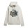 Superdry Men’s Hoodie - VI Tokyo Relaxed Hood, Hood, Vintage Cracked Print, plain Light grey 3XL (XXX-Large)
