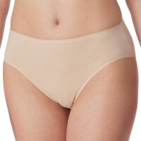SCHIESSER Damen Slips 6er Pack - Jazz-Pants, Cotton Essentials, Basic, Stretch Nude 38 (Gr. Medium)