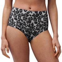 Chantelle Damen Taillen-Slip - SoftStretch, nahtlos, unsichtbar, Einheitsgröße 36-44, Muster Grey Leopard One Size