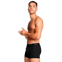 PUMA Herren Boxershorts, 2er Pack - Everyday Basic Boxers 2P, Cotton Stretch, einfarbig Schwarz M