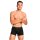 PUMA Men Boxer Shorts, 2-Pack - Everyday Trunks 2P, Cotton Stretch, Solid Colour Black M (Medium)