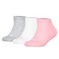 PUMA Kinder Sneakersocken, 3er Pack - Plain Sneaker 3P,...