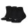 PUMA Kinder Quarter Socken, 3er Pack - Plain Quarter 3P, Logos, einfarbig Schwarz 27-30