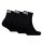 PUMA Kinder Quarter Socken, 3er Pack - Plain Quarter 3P, Logos, einfarbig Schwarz 27-30