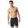 SCHIESSER mens jersey boxer shorts, 2-pack - 2-pack boxer shorts, cotton, solid colour Black/Dark Blue S (Small)