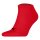 PUMA Unisex Sneaker Socks, 3-Pack - Sneaker Plain 3P, Logo, single-coloured Black/Grey/Red 35-38 (2.5-5 UK)