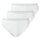 SCHIESSER Damen Rio-Slips, 3er Pack - 3Pack Rio Slip, Stretch Cotton, uni Weiß 4XL