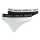 REPLAY womens thongs, pack of 4 - thong, logo waistband, cotton blend Black/White XL (X-Large)