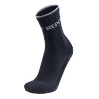 REPLAY unisex socks, 9-pack - tennis socks, short socks, logo 2xwhite/black 35-38 (UK 3-5)