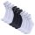 REPLAY unisex socks, 9-pack - tennis socks, short socks, logo 2xwhite/black 35-38 (UK 3-5)