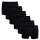 Götzburg Mens Pants 6-Pack - Single Jersey, Underwear Set, Cotton Stretch Black XL (X-Large)