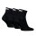 PUMA Unisex Quartersocken, 3er Pack - Quarter Plain 3P, Logo, einfarbig Schwarz 35-38