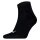 PUMA Unisex Quartersocken, 3er Pack - Quarter Plain 3P, Logo, einfarbig Schwarz 43-46