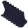 Camano unisex socks - Walk Socks, single-coloured, pack of 8 Navy 35-38 (UK 2,5-5)