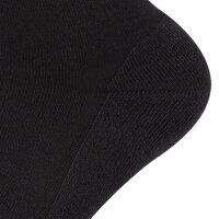 Camano unisex socks - Walk Socks, single-coloured, pack of 8 Black 43-46 (UK 9-11)