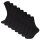 Camano Unisex Socken - Walk Socks, einfarbig, 8er Pack Schwarz 43-46