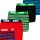 PUMA Jungen Boxer Shorts, 6er Pack - Everyday Striped Boxers ECOM 6P, Cotton Stretch, Streifen Blau/Grün/Rot 122-128