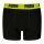 PUMA Boys Boxer shorts, 4-pack - Everyday Basic Boxers ECOM 4P, cotton blend, logo Black/Green 122-128
