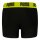 PUMA Jungen Boxer Shorts, 4er Pack - Everyday Basic Boxers ECOM 4P, Baumwollmischung, Logo Schwarz/Grün 122-128