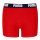 PUMA Boys Boxer Shorts, 6 Pack - Everyday Basic Boxers ECOM 6P, Cotton Stretch Red/Blue/Grey 170-176