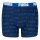 PUMA Jungen Boxer Shorts, 6er Pack - Everyday Logo Print Boxers ECOM 6P, Cotton Stretch Schwarz/Blau/Rot 122-128