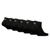 PUMA Kids Sneaker socks 6-pack - Plain Sneaker ECOM 6P, logo, solid colour Black 23-26