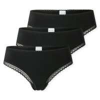 SCHIESSER Womens Thongs, 3-Pack - 3Pack Cheeky String,...