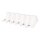 PUMA unisex sneaker socks, pack of 6 - Sneaker Plain ECOM 6P, logo, single-coloured White 35-38 (UK 2.5-5)