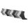 PUMA Unisex Quarter Socks, 9 Pack - Quarter Plain ECOM 9P, Logo, solid colour Grey 39-42 (UK 5.5-8)