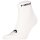 HEAD Unisex Quarter socks, 3-pack - Elements All Sport Quarter, logo, solid colour White 43-46 (UK 9-11)