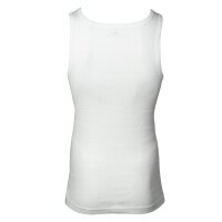 TOM TAILOR mens tank top, pack of 4 - undershirt, Garron S, plain White/black XXL (XX-Large)