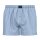 TOM TAILOR Mens Web Boxer Shorts, 4-pack - Pure Cotton, Westside C, checkered Dark blue/Light blue/White S (Small)