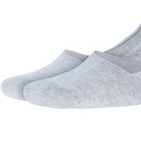 Burlington 2 Paar Damen Socken Everyday Fuesslinge Anti Slip Heel - Farbauswahl / Farbe: Grau | Größe: 37-38 (Gr. 4-5 UK)