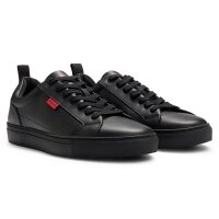 HUGO Mens Sneaker - Morrie Tenn mono N, sneaker, lace-up, synthetic leather Black/Black EU 41 (UK 7)