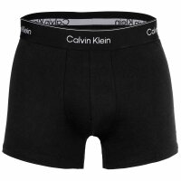 Calvin Klein mens boxer shorts, pack of 5 - trunks, Icon Stretch, logo waistband Black S (Small)